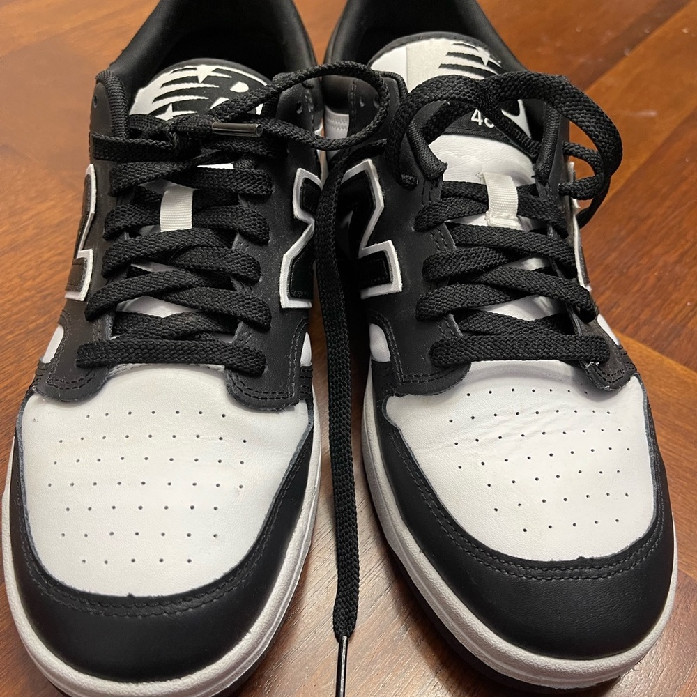 New Balance Men's Black and Gray Sneakers- 480s - Picture 8 of 9